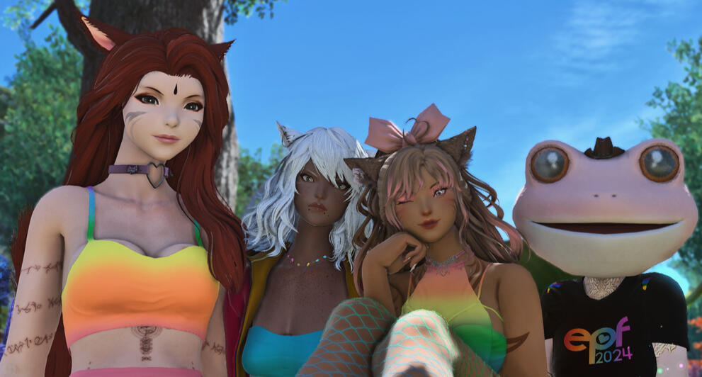 Eorzea Pride 2024 with the FC!!