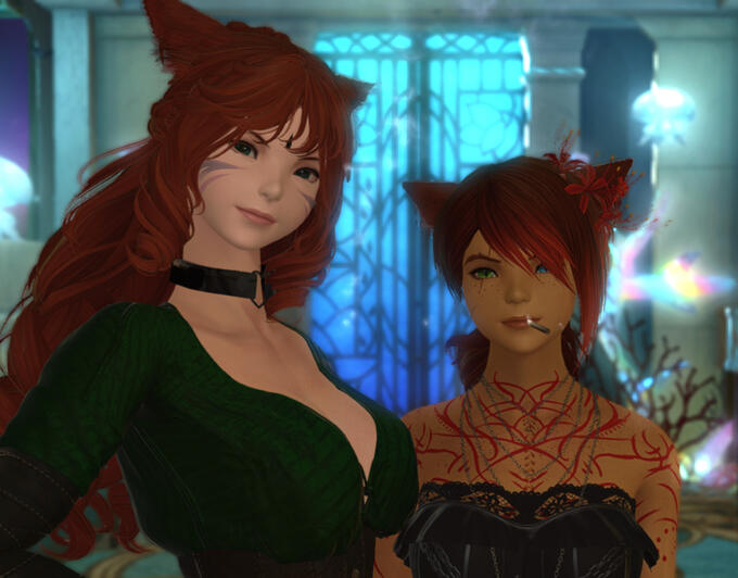 One of my bosses O&#39;naryi and I. We look strangely similar.